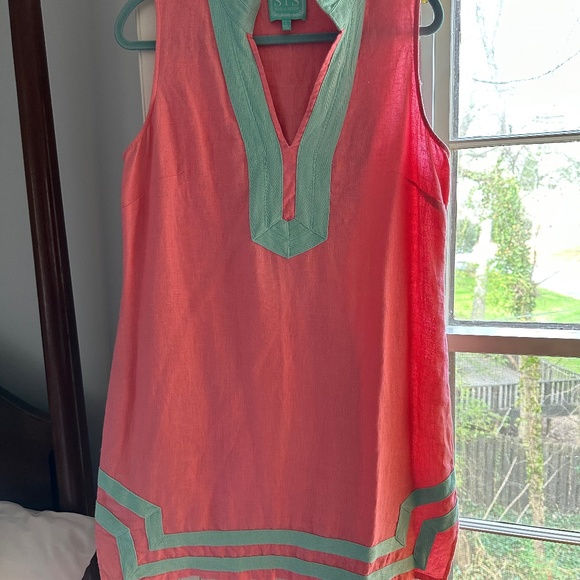 Sail to Sable Linen Dress Size L - Picture 1 of 2